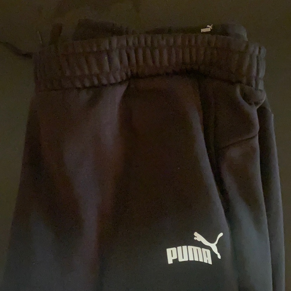 Men’s Black Puma Sweatpants